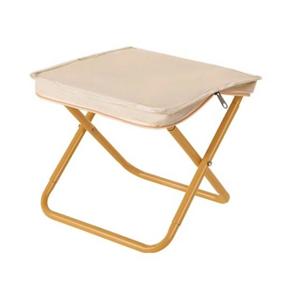 (image for) IPRee Bearing 100Kg Outdoor Must-have Camping Folding Stools Portable Ultra Light Beach Picnic Fishing Hiking Travel Folding Chair Camping